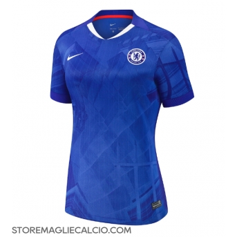 Chelsea Maglia Gara Casa Repliche 2025-26 Donna